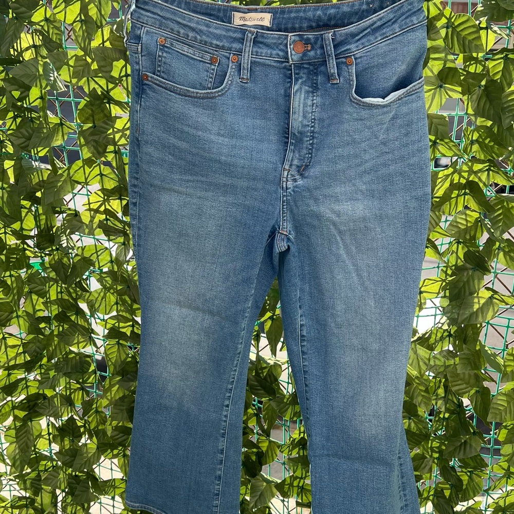 Madewell Women's Medium Blue Straight-Leg Jeans